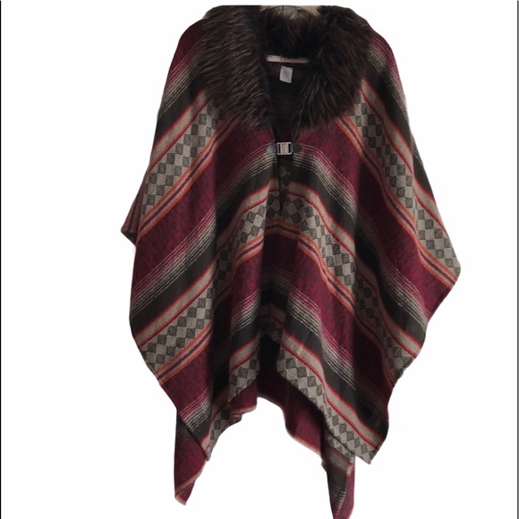 Other - Faux Fur Collard Cape